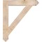 Ekena Millwork Traditional Arts & Crafts Smooth Bracket, Douglas Fir, 5 1/2"W x 38"D x 44"H BKT06X38X44TRA03SDF - alternate 3